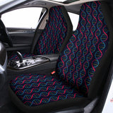 DNA Helix Pattern Print Universal Fit Car Seat Covers 102422