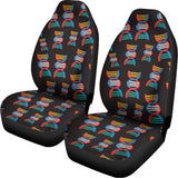 DNA Strands Pattern Print Universal Fit Car Seat Covers 102422