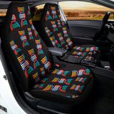 DNA Strands Pattern Print Universal Fit Car Seat Covers 102422