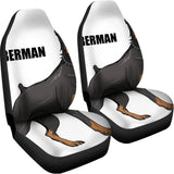 Doberman Pinscher Print Universal Fit Car Seat Covers 102422