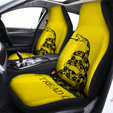 Don't Tread On Me Gadsden Flag Print Universal Fit Car Seat Covers 102422