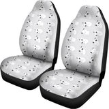 Doodle Bull Terrier Pattern Print Universal Fit Car Seat Covers 102422