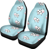 Doodle Cow Pattern Print Universal Fit Car Seat Covers 102422
