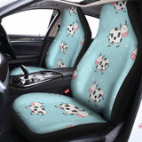 Doodle Cow Pattern Print Universal Fit Car Seat Covers 102422