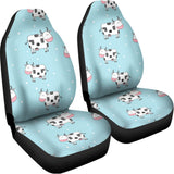 Doodle Cow Pattern Print Universal Fit Car Seat Covers 102422