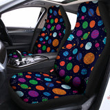 Doodle Planets Pattern Print Universal Fit Car Seat Covers 102422