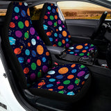 Doodle Planets Pattern Print Universal Fit Car Seat Covers 102422