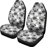Doodle Sheep Pattern Print Universal Fit Car Seat Covers 102422