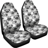 Doodle Sheep Pattern Print Universal Fit Car Seat Covers 102422