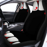 Dracula Fang Print Universal Fit Car Seat Covers 102422