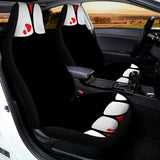 Dracula Fang Print Universal Fit Car Seat Covers 102422