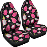 Dragon Fruit Pattern Print Universal Fit Car Seat Covers 102422