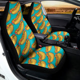 Drawing Hot Dog Pattern Print Universal Fit Car Seat Covers 102422