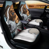 Drawing Jack Russell Terrier Print Universal Fit Car Seat Covers 102422