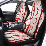 Dripping Blood Print Universal Fit Car Seat Covers 102422