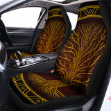 Druidic Yggdrasil Tree Print Universal Fit Car Seat Covers 102422