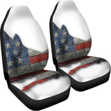 Eagle American Flag Print Universal Fit Car Seat Covers 102422