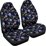 Eagle And Jaguar Pattern Print Universal Fit Car Seat Covers 102422