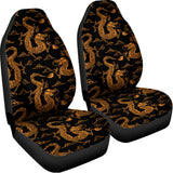 Eastern Dragon Pattern Print Universal Fit Car Seat Covers 102422