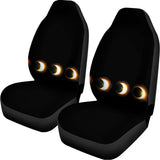 Eclipse Phases Print Universal Fit Car Seat Covers 102422