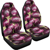 Eggplant Print Universal Fit Car Seat Covers 102422