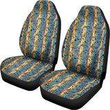 Egyptian Eye Of Horus Pattern Print Universal Fit Car Seat Covers 102422