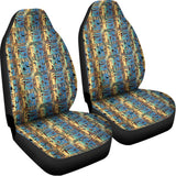 Egyptian Eye Of Horus Pattern Print Universal Fit Car Seat Covers 102422