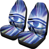 Egyptian Eye Of Horus Print Universal Fit Car Seat Covers 102422