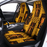 Egyptian Gods And Hieroglyphs Print Universal Fit Car Seat Covers 102422