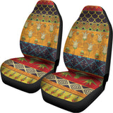 Egyptian Tribal Pattern Print Universal Fit Car Seat Covers 102422