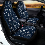 Electric Guitar Pattern Print Universal Fit Car Seat Covers 102422
