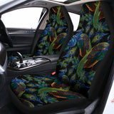 Embroidery Peacock Pattern Print Universal Fit Car Seat Covers 102422