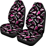 Emo Shoes Pattern Print Universal Fit Car Seat Covers 102422