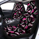 Emo Shoes Pattern Print Universal Fit Car Seat Covers 102422