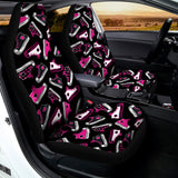 Emo Shoes Pattern Print Universal Fit Car Seat Covers 102422