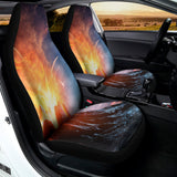 Erupting Volcano Print Universal Fit Car Seat Covers 102422