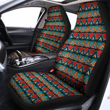 Ethnic African Inspired Pattern Print Universal Fit Car Seat Covers 102422