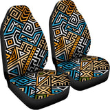 Ethnic Aztec Geometric Pattern Print Universal Fit Car Seat Covers 102422