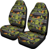 Ethnic Bird Of Paradise Pattern Print Universal Fit Car Seat Covers 102422
