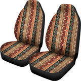 Ethnic Boho Tribal Pattern Print Universal Fit Car Seat Covers 102422