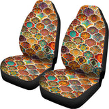 Ethnic Mandala Bohemian Pattern Print Universal Fit Car Seat Covers 102422