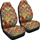 Ethnic Mandala Bohemian Pattern Print Universal Fit Car Seat Covers 102422