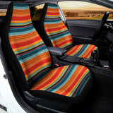 Ethnic Mexican Blanket Pattern Print Universal Fit Car Seat Covers 102422