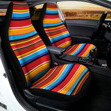 Ethnic Mexican Woven Pattern Print Universal Fit Car Seat Covers 102422