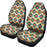 Ethnic Native American Pattern Print Universal Fit Car Seat Covers 102422