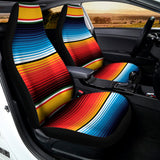 Ethnic Serape Blanket Pattern Print Universal Fit Car Seat Covers 102422