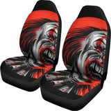 Evil Clown Print Universal Fit Car Seat Covers 102422