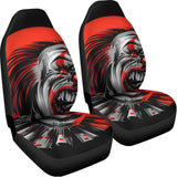 Evil Clown Print Universal Fit Car Seat Covers 102422