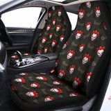 Evil Scary Clown Pattern Print Universal Fit Car Seat Covers 102422