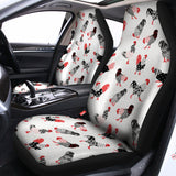 Exotic Chicken Pattern Print Universal Fit Car Seat Covers 102422